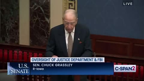 The man who bribed Joe Biden has audio recordings testifying to the fact: Grassley