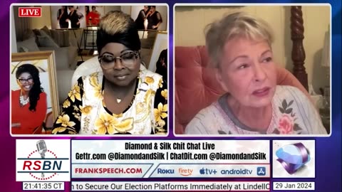 Diamond and Silk | Comedian Rosanne Barr Discusses the Border Invasion