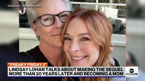 Lindsay Lohan dishes about 'Freaky Friday 2' ABC News