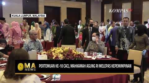 CACJ ke-10 Digelar Offline, Tun Tengku Maimun dari Malaysia Jadi Ketua CACJ 2022-2023 - MA NEWS