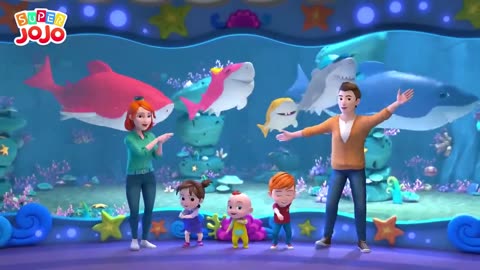 Baby Shark Dance Song More Nursery Rhymes & Kids Songs - Super JoJo and Family