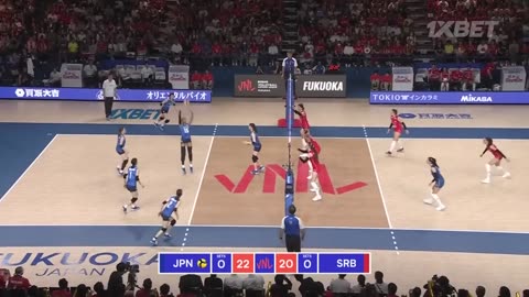 🔴 Highlights of Week 3 of the Women's VNL 2024 - JPN vs. SRB