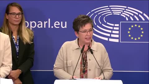 Press conference after Pfizer CEO Albert Bourla refused to answer in front of European Parliament