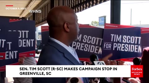 BREAKING Tim Scott Accuses President Biden Of Being Complicit In Hamas Attack On Israel