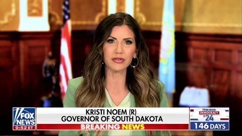 Gov Kristi Noem: The left will use fear to control people