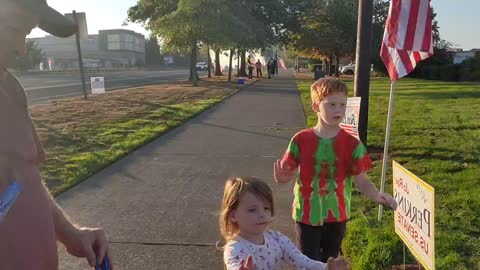 Flag Wave in Oregon City