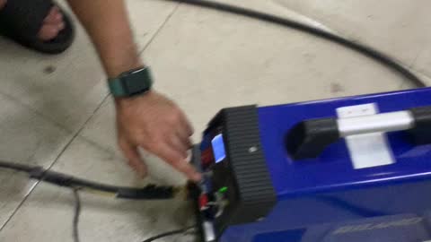 JWS 220A Cool Tig welding