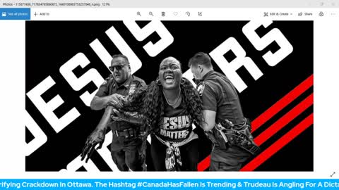 Horrifying Crackdown In Ottawa Hashtag #CanadaHasFallen Is Trending & Turd Is Angling For A Dictator