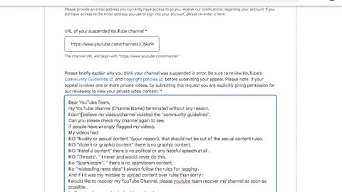 Terminated Channel Recovered 101% Recover Suspended YouTube Account 2023