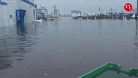 Record high tides hit Maine and the northeast