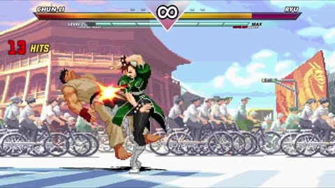 Street Fighter All Stars 1.0 Combos - Chun Li