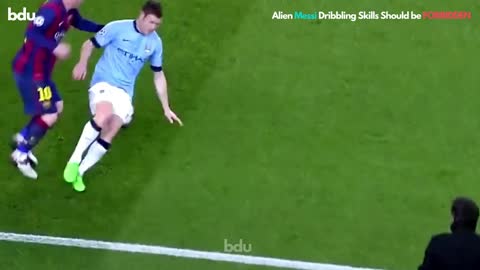 Alien Messi Dribbling Skills 😲 Should be FORBIDDEN❗