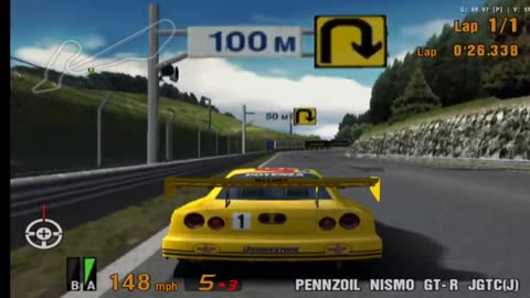 Gran Turismo 3 - License Test S-4 Final Try(AetherSX2 HD)