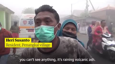 Indonesia's Semeru volcano eruption triggers mass evacuations