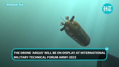 Russia Unveils Maritime Drone To Counter Western & Ukrainian Sabotage Attempts | Watch