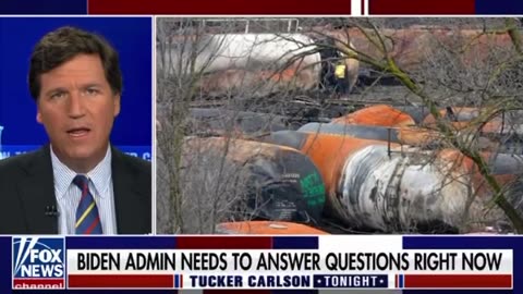 Tucker Carlson Covers The Ohio Catastrophe