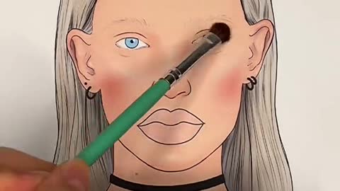 Elf Makeup Tutorial 🧝🏻♀️😊 #makeup #makeuptutorial #elf.mp4