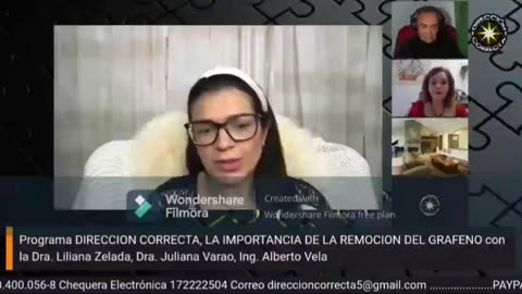 Dra. Juliana Varao de Brasil tambien ve GRAFENO en anestesicos VACUNAS