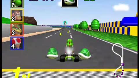 Mario kart 64-sike!