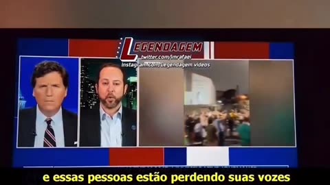 Tucker Carlson talks about acts of aggression against the Brazilian Right in the 2022 elections