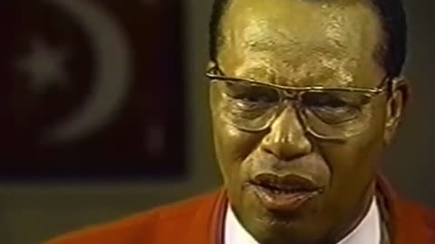 1996-LOUIS FARRAKHAN TELLS MIKE WALLACE TO "HUSH"!