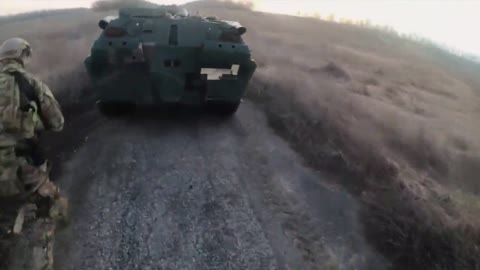 Footage of the breakthrough of the Ukrainian DRG