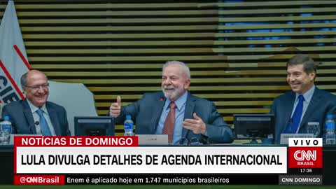 Lula divulga detalhes de agenda internacional | CNN DOMINGO