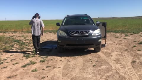 Shooting Under A Car