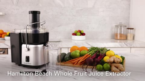 Hamilton Beach Premium Juicer Machine, Centrifugal Extractor