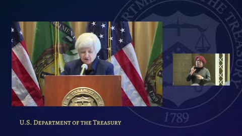 Secretary Janet Yellen Gives Remarks at the Swearing-In of IRS Commissioner Danny Werfel