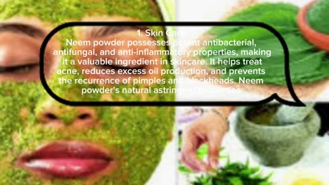 HEATH BENEFITS OF NEEM POWDER | BLOOD PURIFIED | SKINE ACNE | DIABETES | HAIR FALLS | immune