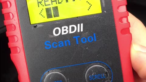 OBD2 Scanner stuck on "read"