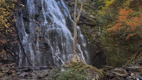 Capturing Fall Vibes Hiking To Crabtree Falls