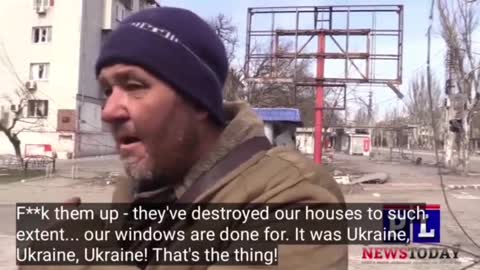 Azov Ukrainian army - murderers of civilians.