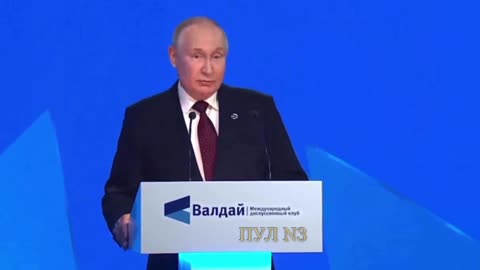 PUTIN: "Stanno cercando di sostituire il diritto internazionale con l'ordine....