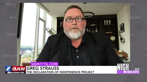 Greg Strause joins “Nights with Chris Boyle” to talk about the Declaration of Independence Project