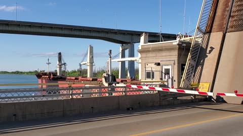 The FEDERAL SATSUKI cargo ship on Welland Canal Ontario Canada