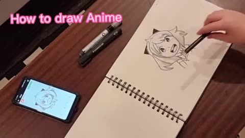 How to draw_ how to draw anya from spy x family anime