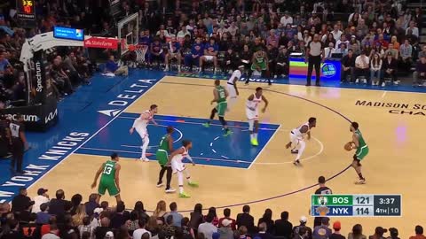 Boston Celtics s have made a franchise record 26 threes with a Tatum triple