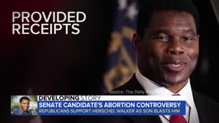 Candidate abortion controversy