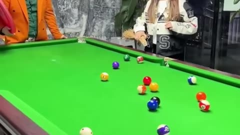 Funny billiard moment part 4