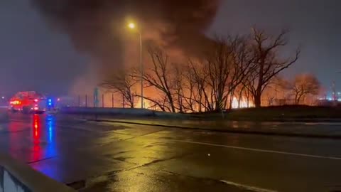 Major warehouse fire in Omaha Nebraska. 2:43 AM · Mar 9, 2023