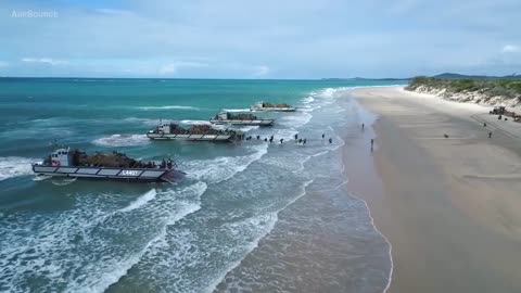 Australian Troops Conduct Beach Landing During Talisman Saber Joint Military Exercises5