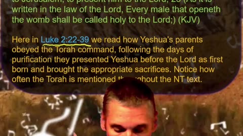 Bits of Torah Truths - Yeshua was Presented to HaShem as the First Born - Episode 21