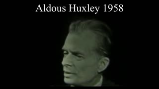 Aldous Huxley 1958