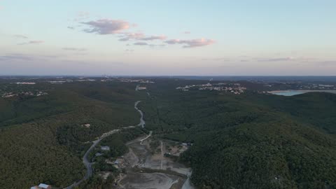 Hill Country Summer Sunset