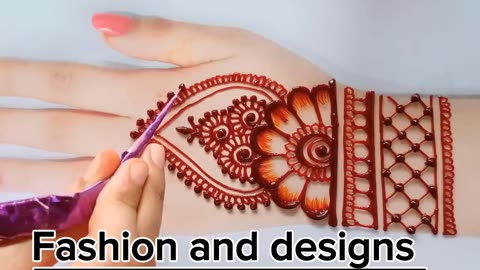 New back hand mehndi designs