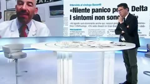 Bassetti: "se il terrorismo serve a far vaccinare la gente..."