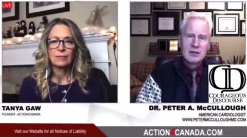 Peter McCullough discusses the risks C@ViD “vaccinated” individuals pose to the “unvaccinated.