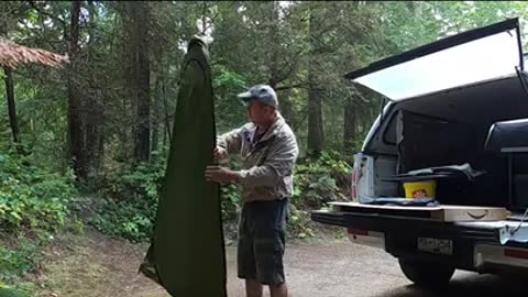 Kokanee Creek Provincial Park - Privacy Tent (link in Description)